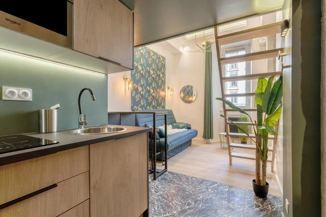 아파트 Hamac Suites Meissonnier 3 리옹 프랑스